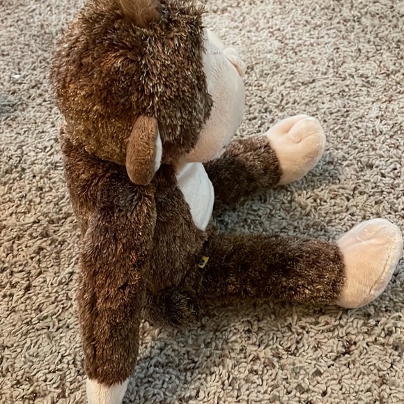Build A Bear Brown Tan Monkey Plush 18" Stuffed Animal Toy Soft 2011 BAB - Picture 6 of 6